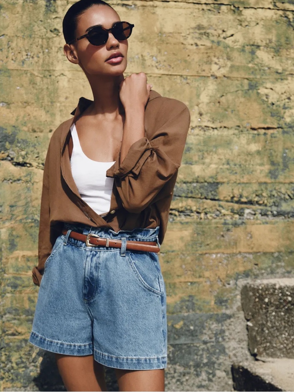 ZARA Oversized 100% Cotton Shirt